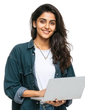 Download premium image of Laptop happy background confident_ by Hein about student laptop, indian student, computer girls student indian, indian woman computer, and happy girl 18339921